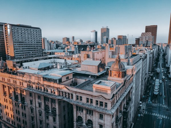 A Jozi corner from the sky