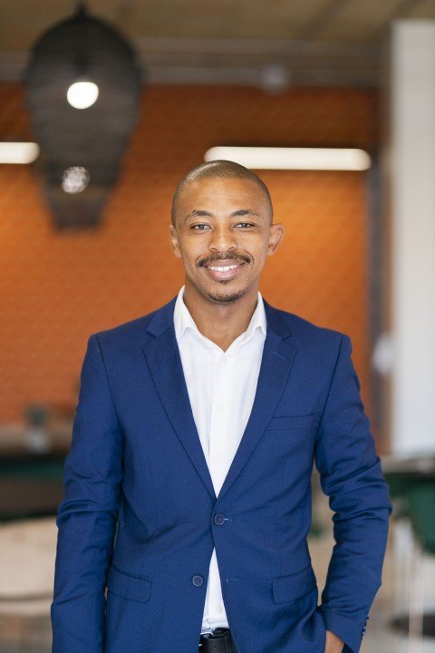 Black business man profile photo