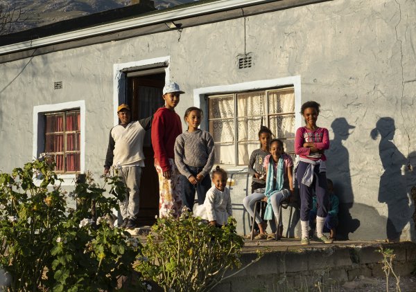 Family gathering in Greyton