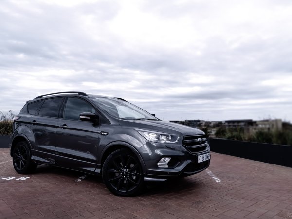Ford Kuga ST model in black