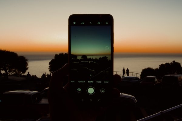 Golden Hour on top of Signal Hill