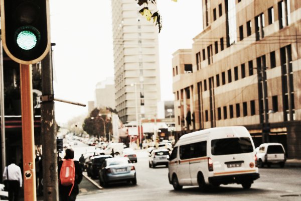 A shot of Johannesburg CBD during the day
