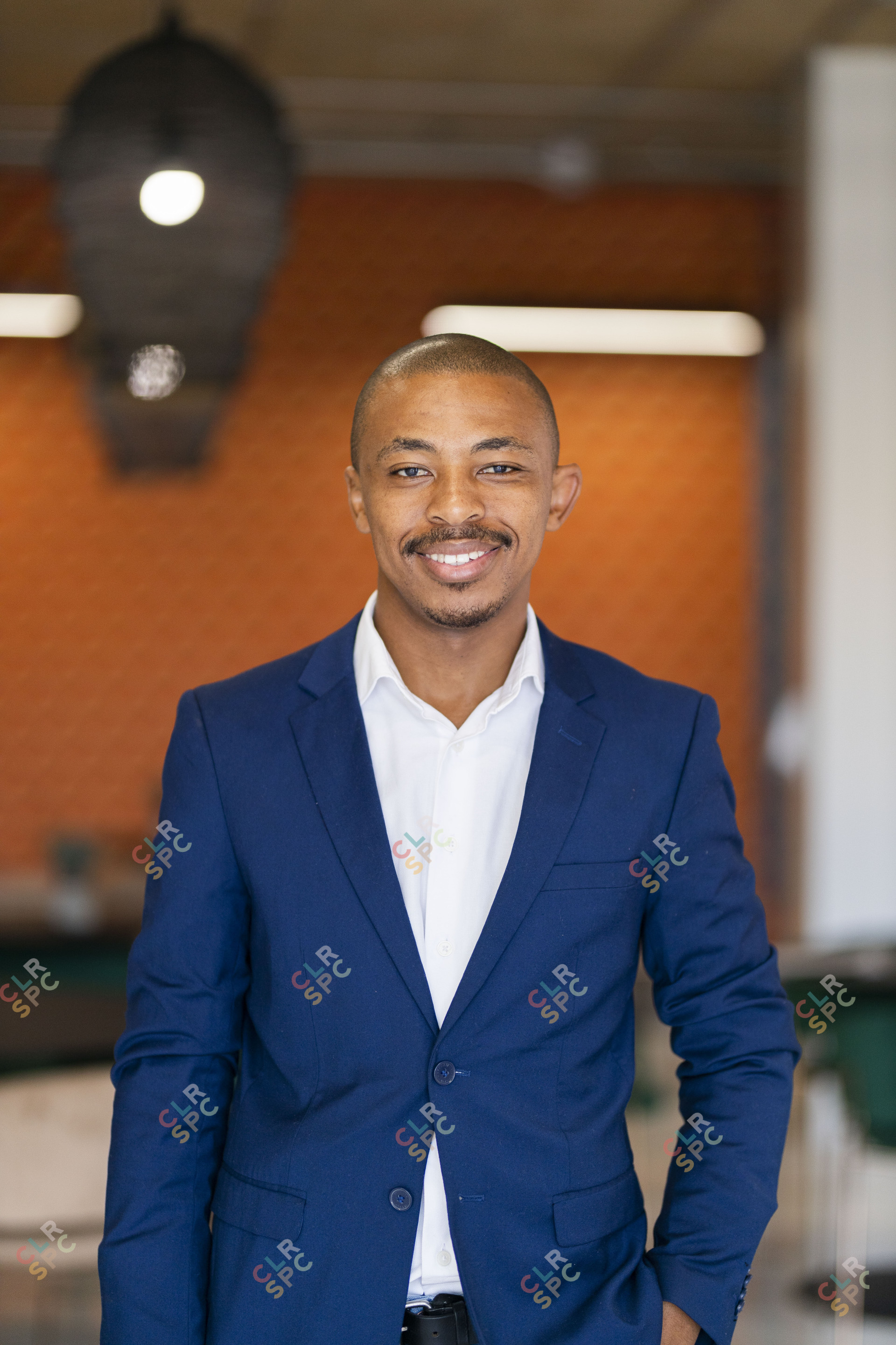 Black business man profile photo