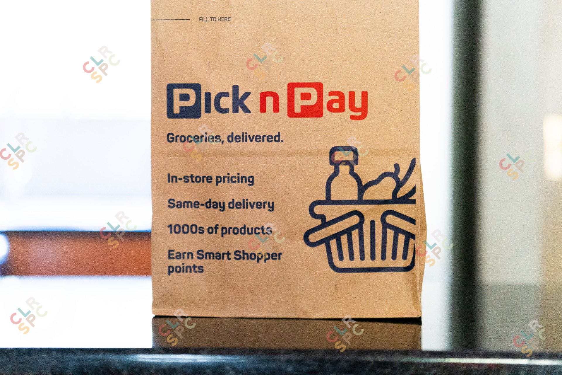 Pick n Pay grocery delivery bag