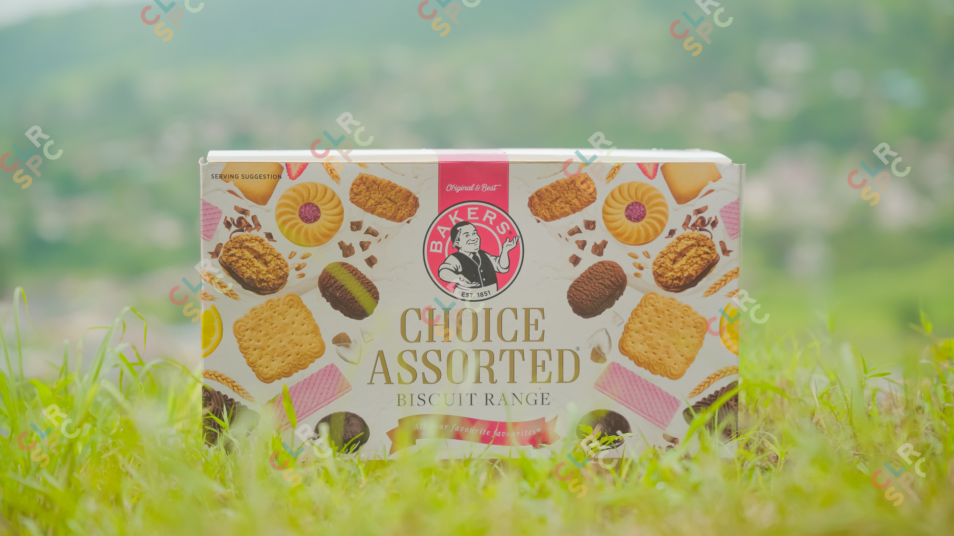Choice assorted buscuits from Bakers, a South African Christmas