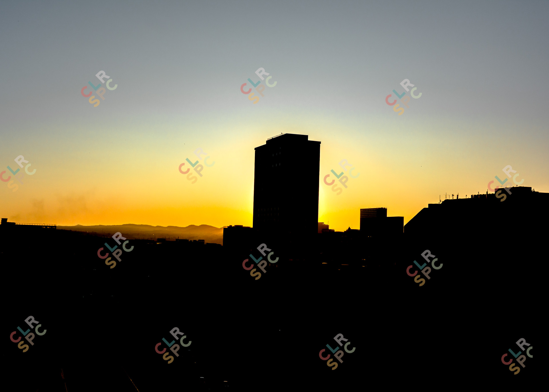 Sunset In the Capital City