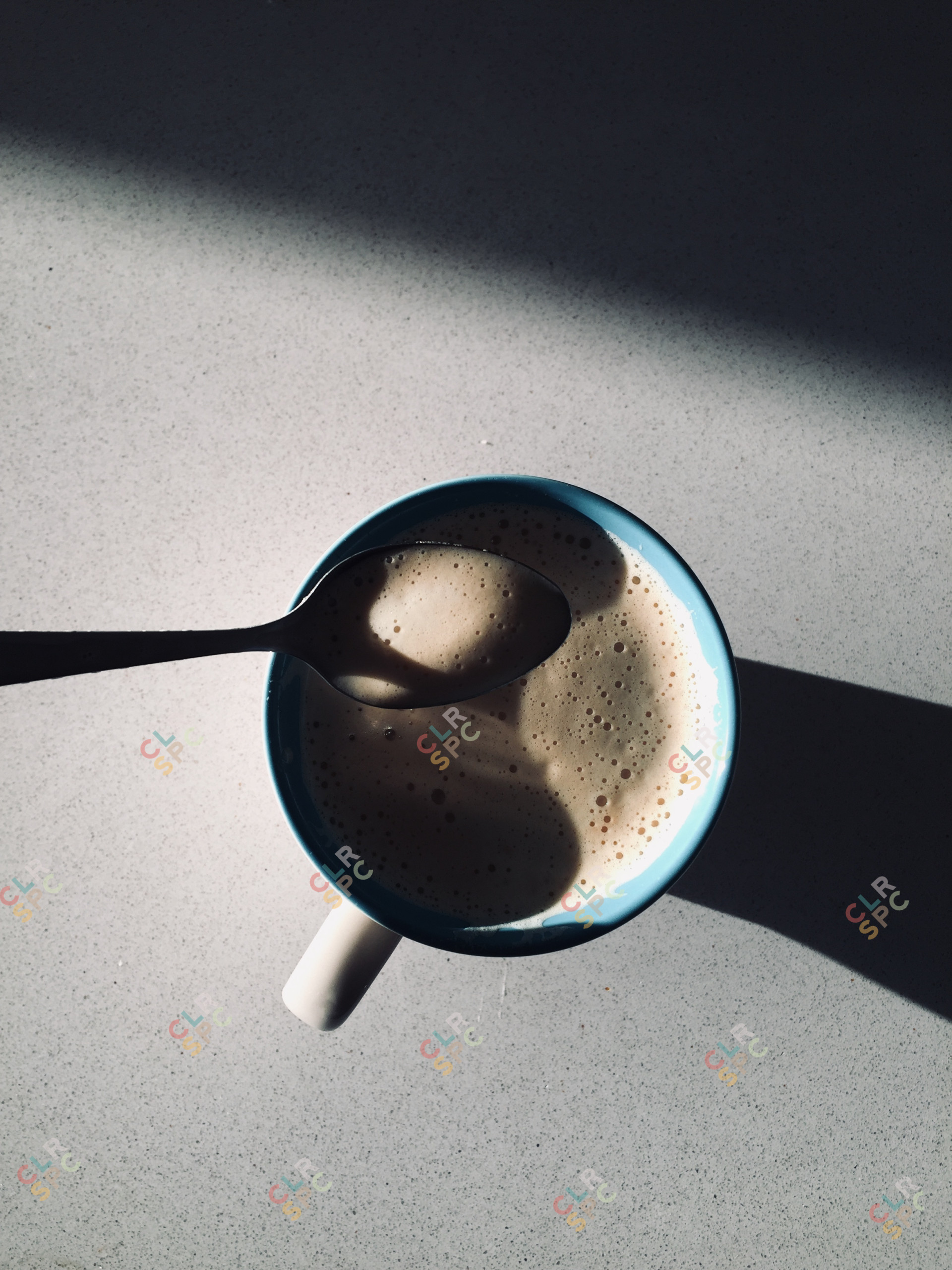 cappuccino in the morning