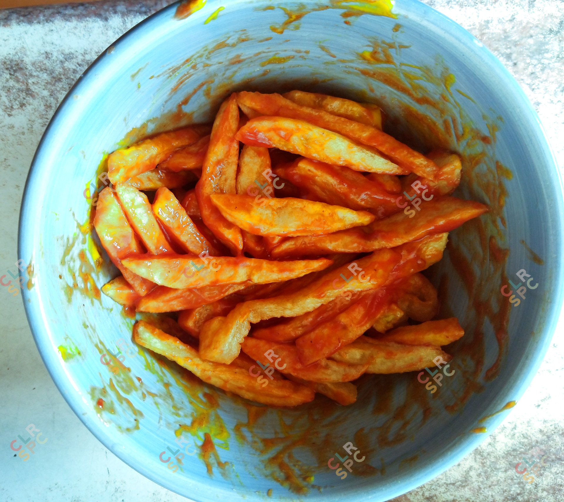 Fried Chips of Colour