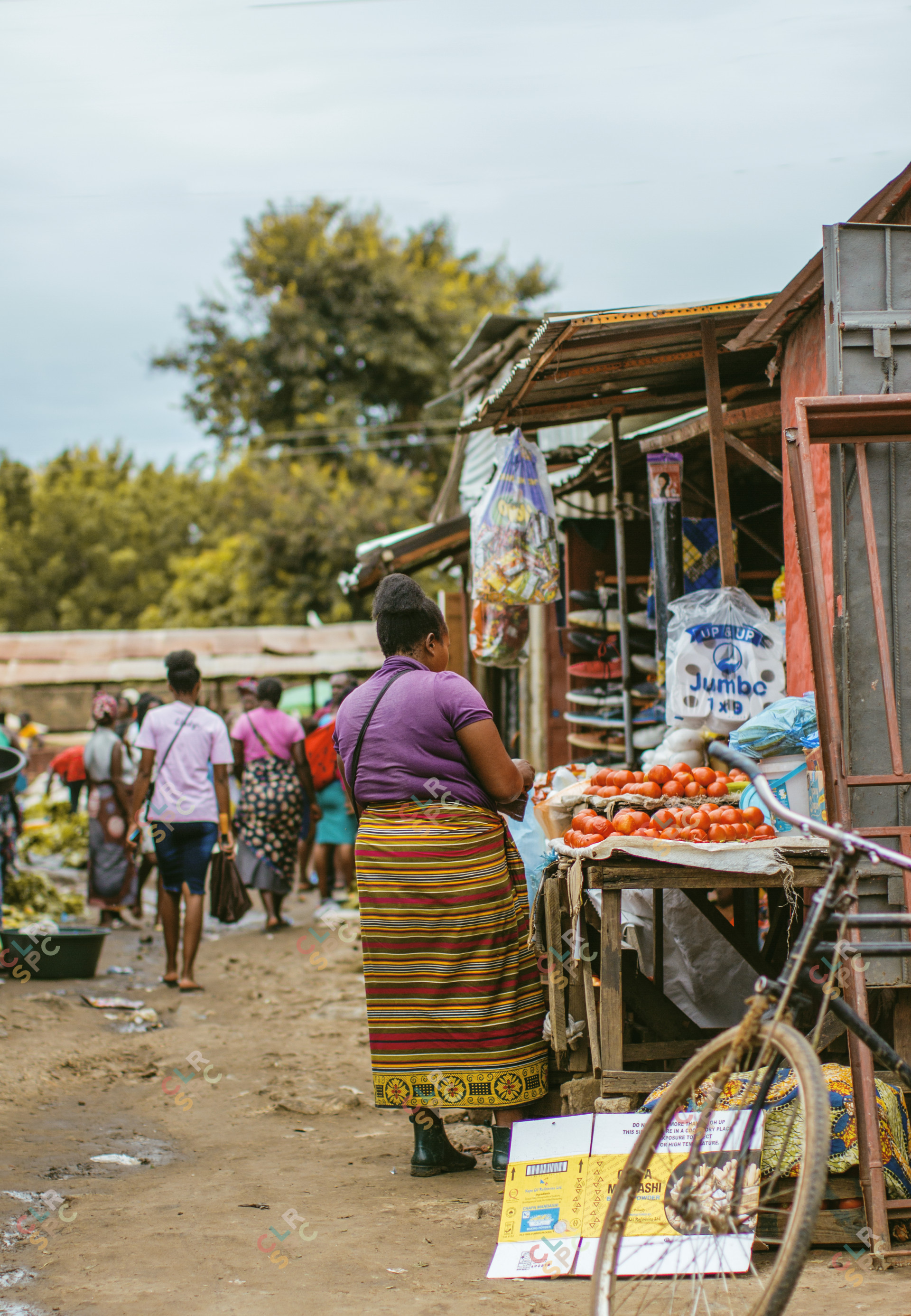 Lady at The Market