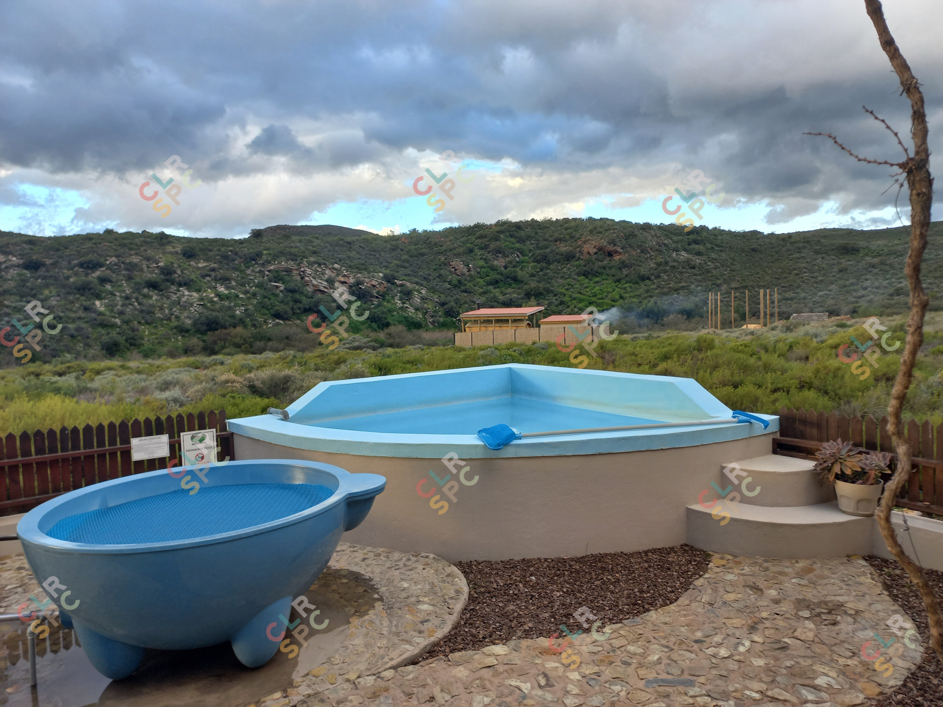 View from cottage in South Africa