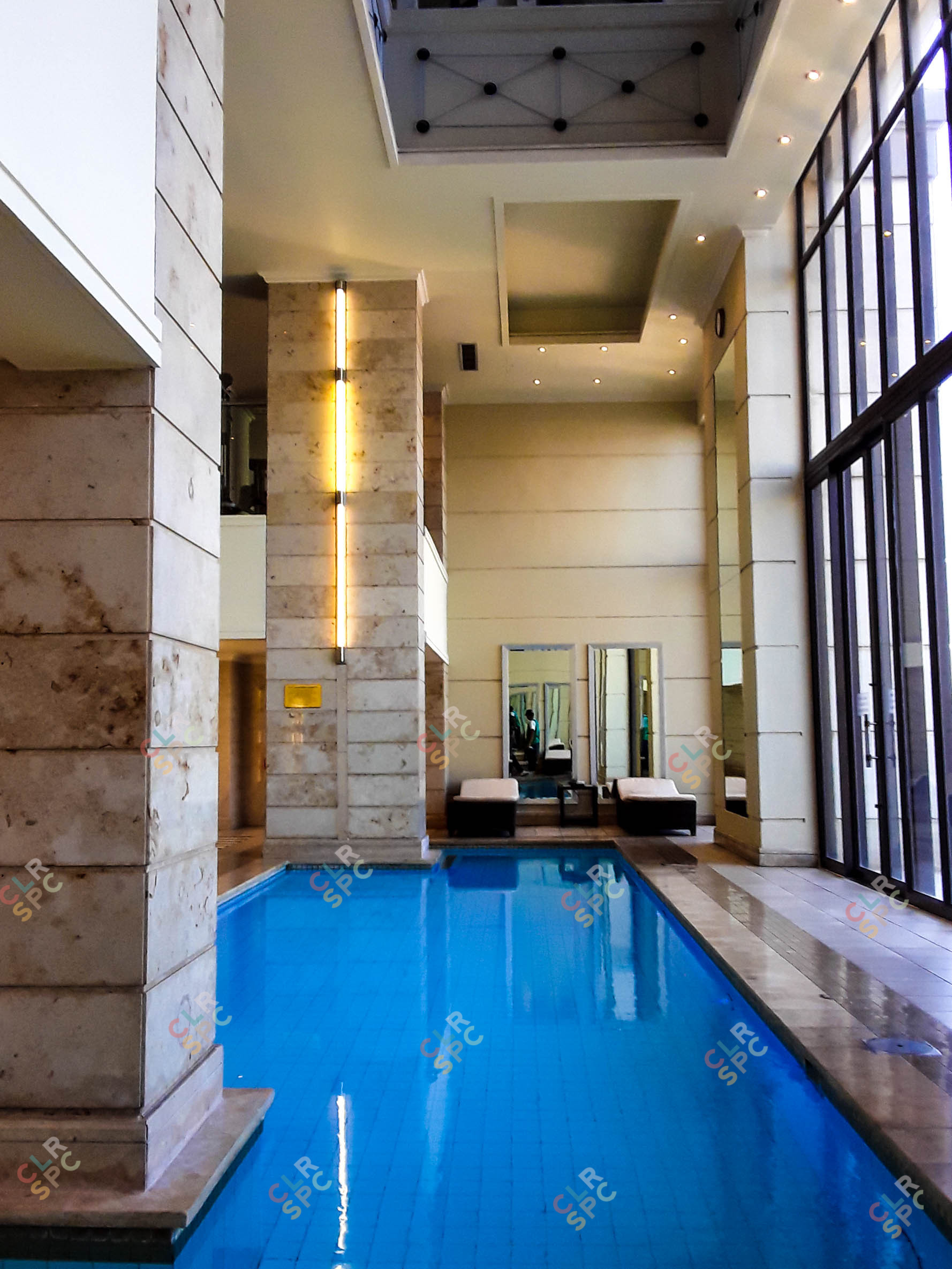 Inside Michaelangelo towers