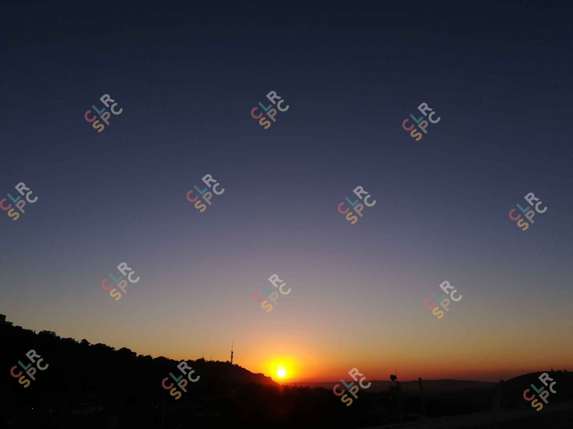 Sunrise in the City.