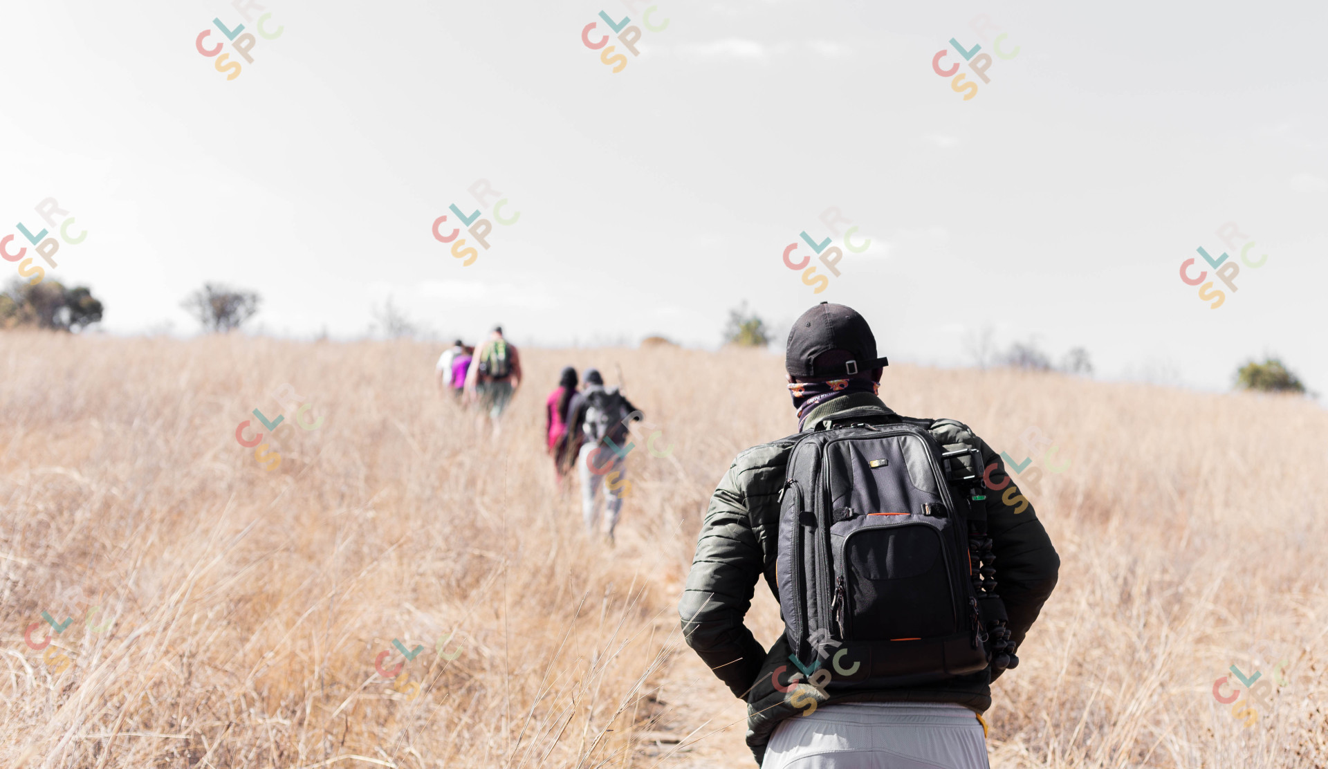 Black people hiking in North West