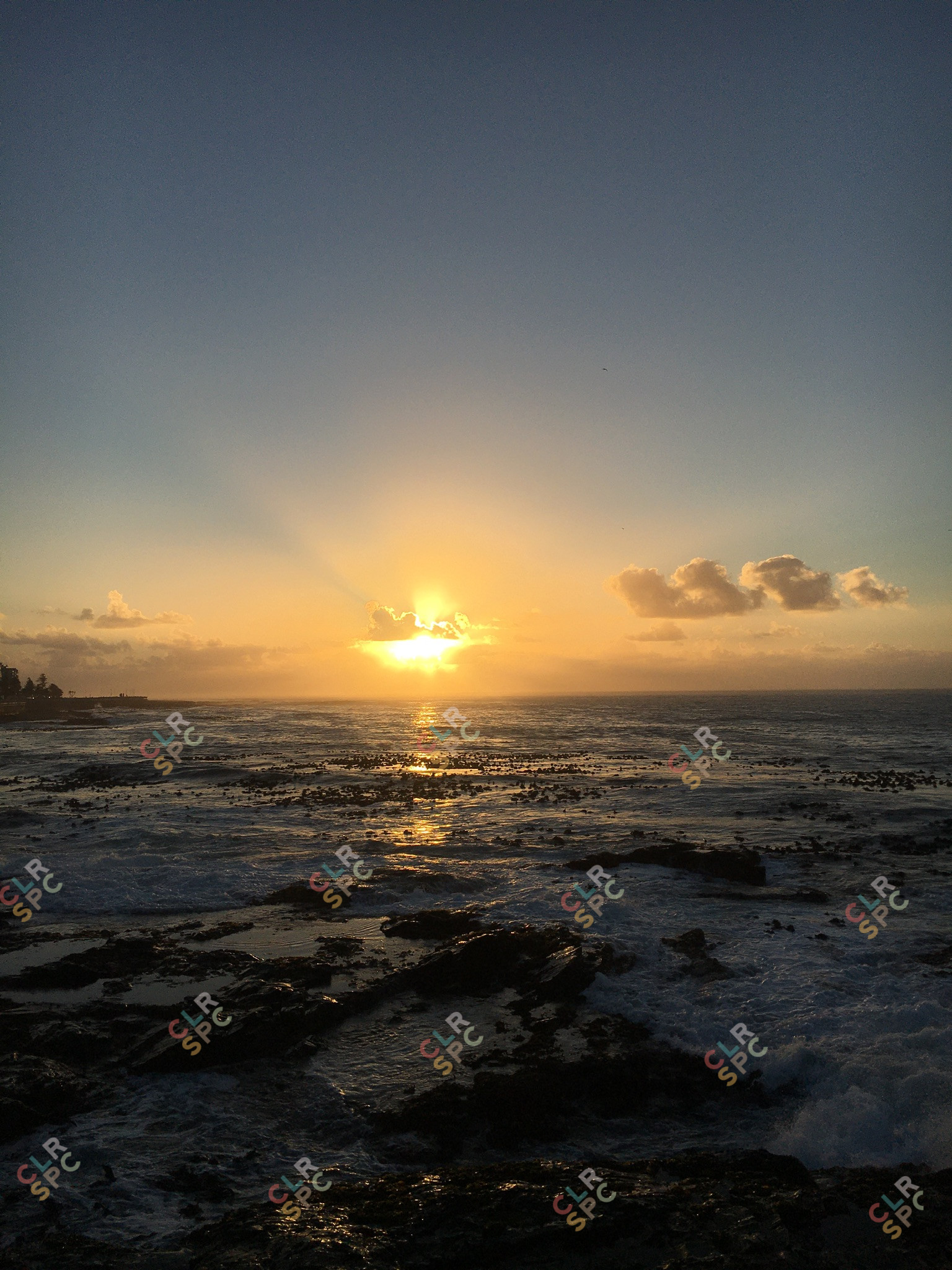 Sunset in Cape Town Sea Point