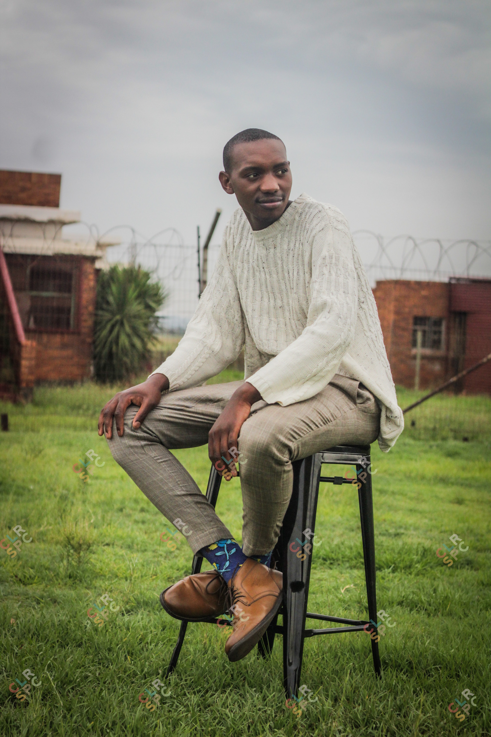 BLACK MALE  FASHION MODEL