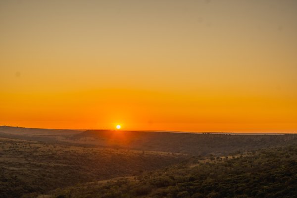 Unbelievable African sunset